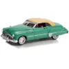 1949 Buick Roadmaster Convertible Green W/Tan Soft Top "American Pickers" (2010-Current) TV 1/64 Diecast Model Car By Greenlight
