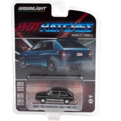1983 Volkswagen Golf Mk1 GTI Black With Silver Stripes "Hot Hatches" Series 2 1/64 Diecast Model Car By Greenlight 5 1983 Volkswagen Golf Mk1 GTI Black With Silver Stripes "Hot Hatches" Series 2 1/64 Diecast Model Car By Greenlight -Greenlight Shop GUEST b47305a8 c3e1 4f18 847a f7ed59d54ed9