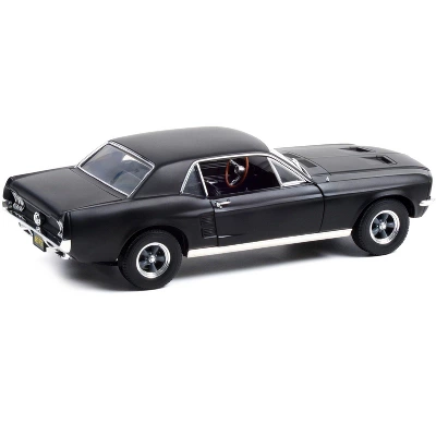 1967 Ford Mustang Coupe Matt Black (Adonis Creed's) "Creed" (2015) Movie 1/18 Diecast Model Car By Greenlight 3 1967 Ford Mustang Coupe Matt Black (Adonis Creed's) "Creed" (2015) Movie 1/18 Diecast Model Car By Greenlight