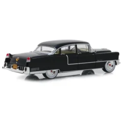1955 Cadillac Fleetwood Series 60 Black "The Godfather" (1972) Movie 1/24 Diecast Model Car By Greenlight