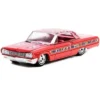 1964 Chevrolet Impala Lowrider Pink Metallic With Rose Graphics And Pink Interior 1/64 Diecast Model Car By Greenlight 2 1964 Chevrolet Impala Lowrider Pink Metallic With Rose Graphics And Pink Interior 1/64 Diecast Model Car By Greenlight -Greenlight Shop GUEST c16fd100 1994 4b37 92ce 14ba8cca101a