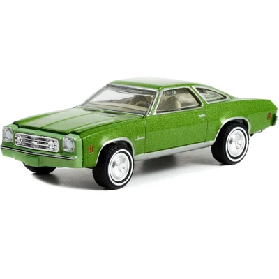 1973 Chevrolet Chevelle Laguna Colonnade Hardtop Coupe Green Met. "Vintage Ad Cars" Series 1/64 Diecast Model Car By Greenlight 3 1973 Chevrolet Chevelle Laguna Colonnade Hardtop Coupe Green Met. "Vintage Ad Cars" Series 1/64 Diecast Model Car By Greenlight