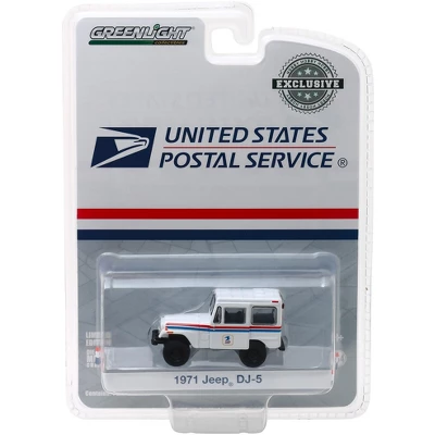 1971 Jeep DJ-5 White "United States Postal Service" (USPS) "Hobby Exclusive" 1/64 Diecast Model Car By Greenlight 4 1971 Jeep DJ-5 White "United States Postal Service" (USPS) "Hobby Exclusive" 1/64 Diecast Model Car By Greenlight - Image 2