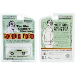 1967 Ford Mustang Limelite Green "She Country Special" "Bill Goodro Ford, Denver, Colorado" 1/64 Diecast Model Car By Greenlight 5 1967 Ford Mustang Limelite Green "She Country Special" "Bill Goodro Ford, Denver, Colorado" 1/64 Diecast Model Car By Greenlight -Greenlight Shop GUEST c3df2ef9 265e 4230 8cf1 b7bf4cf81e77