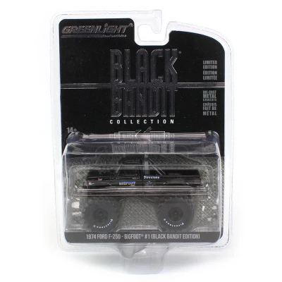 Greenlight 1/64 1974 Ford F-250 Monster Truck Bigfoot 1 Black Bandit Series 27 28110-E 6 Greenlight 1/64 1974 Ford F-250 Monster Truck Bigfoot 1 Black Bandit Series 27 28110-E - Image 4