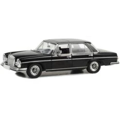 1972 Mercedes-Benz 280 SEL 4.5 (W108) Black "Rocky IV" (1985) Movie "Hollywood" Series 1/43 Diecast Model Car By Greenlight