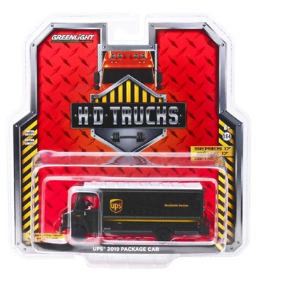 2019 Package Car Dark Brown "UPS" (United Parcel Service) "H.D. Trucks" Series 17 1/64 Diecast Model By Greenlight 4 2019 Package Car Dark Brown "UPS" (United Parcel Service) "H.D. Trucks" Series 17 1/64 Diecast Model By Greenlight - Image 2