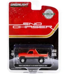 1984 Chevrolet K-10 Scottsdale 4x4 Pickup Truck Red And Black W/Gold Stripes "Sno Chaser" 1/64 Diecast Model Car By Greenlight 5 1984 Chevrolet K-10 Scottsdale 4x4 Pickup Truck Red And Black W/Gold Stripes "Sno Chaser" 1/64 Diecast Model Car By Greenlight -Greenlight Shop GUEST d6fd0460 caa7 471b 999f 58b4be227272