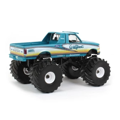 Greenlight Collectibles 1/64 1993 Ford F-250 Wildfoot Monster Truck Kings Of Crunch Series 11 49110-F 4 Greenlight Collectibles 1/64 1993 Ford F-250 Wildfoot Monster Truck Kings Of Crunch Series 11 49110-F - Image 2
