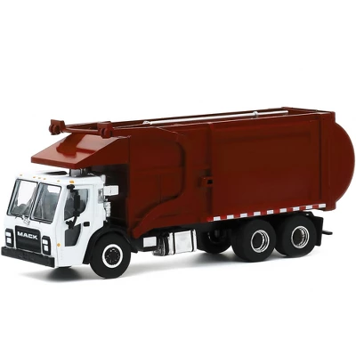 2019 Mack LR Refuse Garbage Truck White And Burgundy "S.D. Trucks" Series 10 1/64 Diecast Model By Greenlight 3 2019 Mack LR Refuse Garbage Truck White And Burgundy "S.D. Trucks" Series 10 1/64 Diecast Model By Greenlight