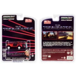 1983 Jeep CJ-7 Renegade Red W/ Sarah Connor Figure "The Terminator" (1984) Movie Ltd Ed 4,600 Pcs 1/64 Car By Greenlight -Greenlight Shop GUEST fbd78215 044d 411c 89d9 747f7da44fc1