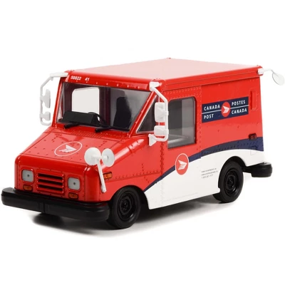 Canada Post LLV Long-Life Postal Delivery Vehicle Red And White 1/24 Diecast Model By Greenlight 3 Canada Post LLV Long-Life Postal Delivery Vehicle Red And White 1/24 Diecast Model By Greenlight
